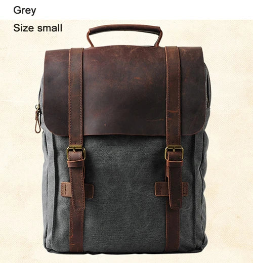 Herren Rucksack aus Canvas