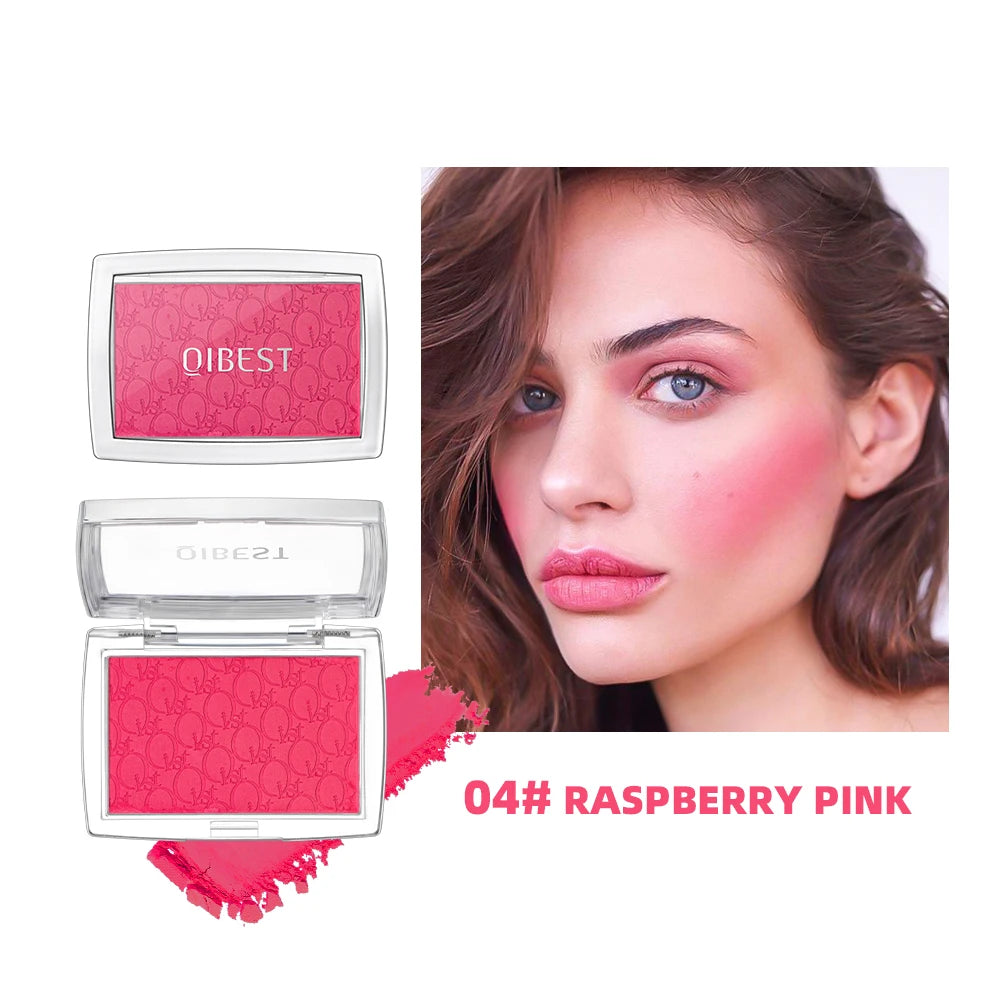 3D Relief Puder-Rouge – Pfirsich, Pink & Koralle · Gepresstes Blush für frische Wangen · Kontur & Aufhellender Effekt · Professionelles Gesichtsmake-up