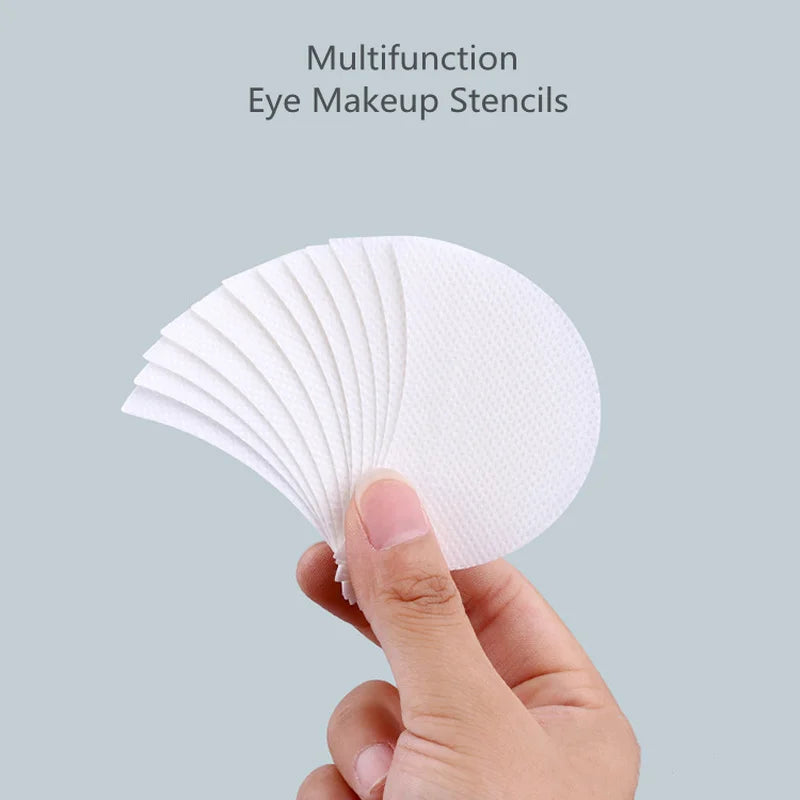 20/50/100 Stück Augen-Make-up-Schablonen – Einweg-Lidschatten-Sticker | Eyeliner-Schutz | Wimpernverlängerungs- & Entfernungspatches