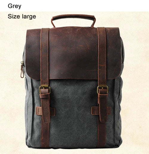 Herren Rucksack aus Canvas