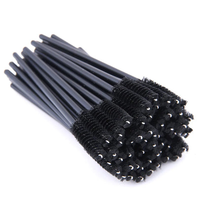 5/50 Stück Kristall-Wimpernbürsten – Make-up Pinsel für Wimpernverlängerung & Augenbrauen | Professionelles Beauty-Tool