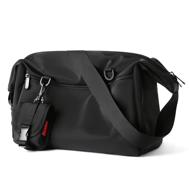 Koreanischer Stil – Herren Messenger Bag, Damen Reise- und Lässige Große Hobo-Tasche, Wasserdichte Nylon Laptop Crossbody- und Schultertasche