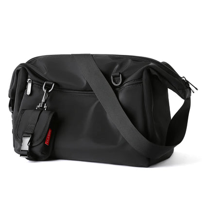 Koreanischer Stil – Herren Messenger Bag, Damen Reise- und Lässige Große Hobo-Tasche, Wasserdichte Nylon Laptop Crossbody- und Schultertasche