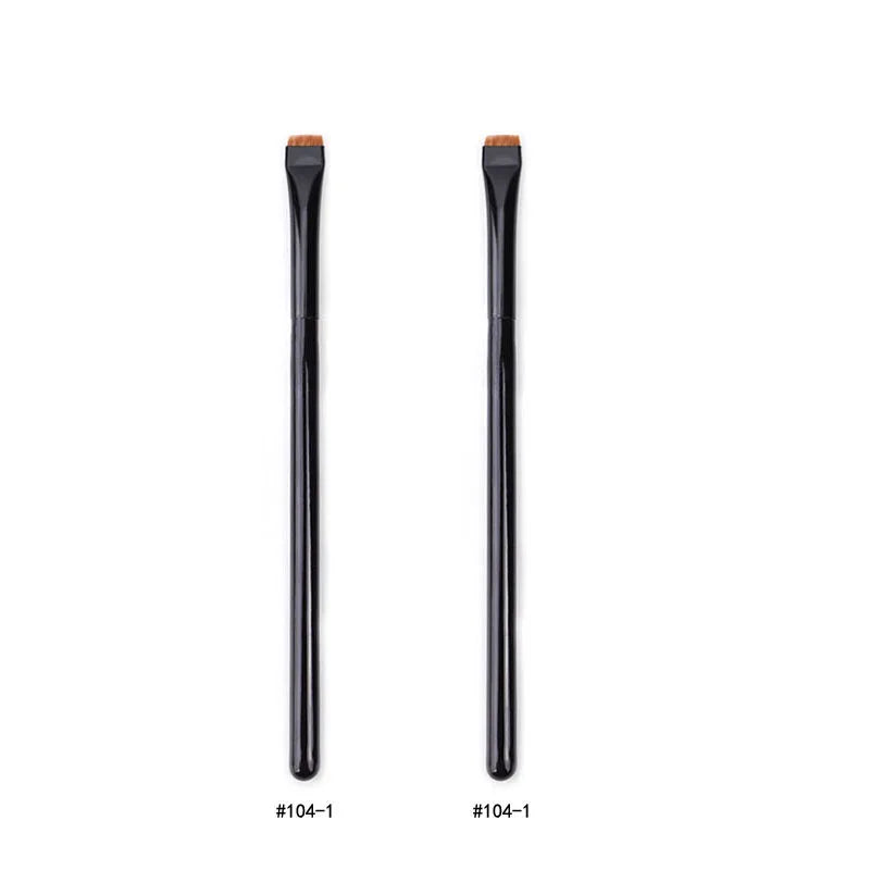 1/2/3 Stück Professioneller Augen-Make-up-Pinsel  Flacher Eyeliner-Pinsel | Augenbrauenpinsel | Lippen-Make-up-Pinsel | Augen-Patch-Make-up-Werkzeug