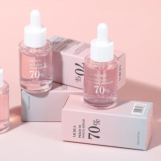 Niacinamid-Serum – Entfernt Dunkle Flecken, Reduziert Aknenarben & Hyperpigmentierung, Verfeinert Poren, Ebenmäßiger Hautton & Feuchtigkeitsspendende Gesichtspflege – Koreanische Skincare