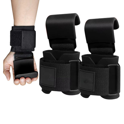 1/2 Stück Lifting Hook Handgelenkriemen – Griffunterstützung, Hartes Ziehen, Fitnesshandschuhe für Männer & Frauen, Gym & Krafttraining Ausrüstung