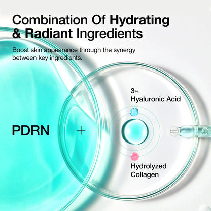 PDRN Hyaluronsäure Serum – Revitalisierendes Feuchtigkeitsserum für das Gesicht – Koreanische Hautpflege