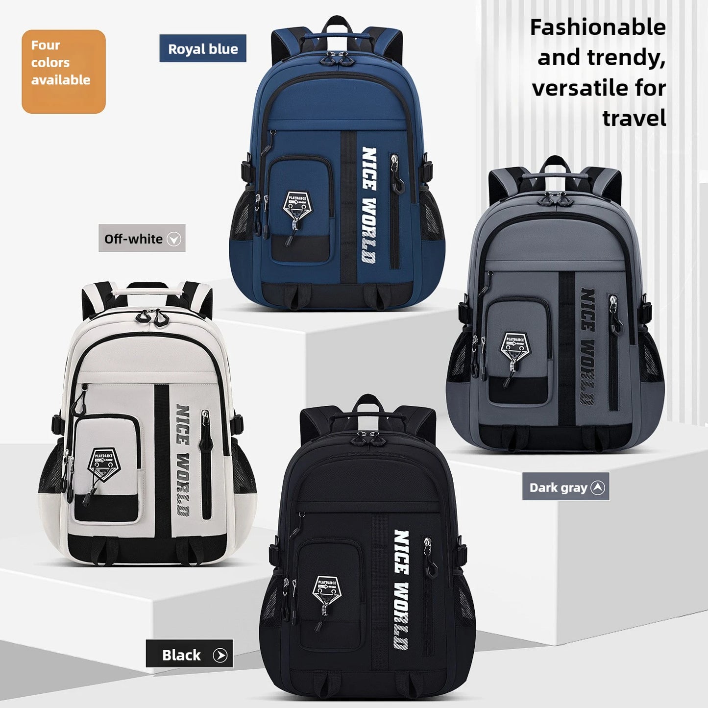 Cooler Schulrucksack für Jugendliche – Groß & mit vielen Fächern