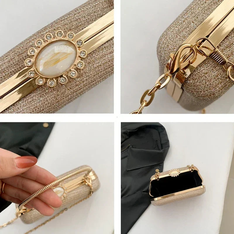 Luxuriöse Damen Abendtasche