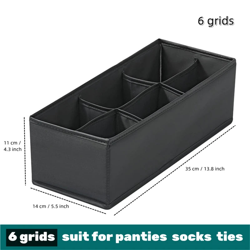 Schubladen-Organizer für Unterwäsche – Waschbare Aufbewahrungsbox für BHs, Socken & Leggings