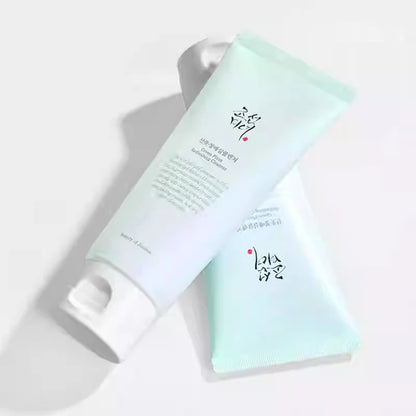 Fresh Green Plum Gesichtsreiniger – Reinigt die Haut gründlich, Frisches Grüner-Pflaumen-Gel für klare und reine Haut