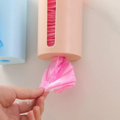 Wand-Müllbeutelspender – Kunststoff Aufbewahrungskorb für Küchen-Abfallsäcke