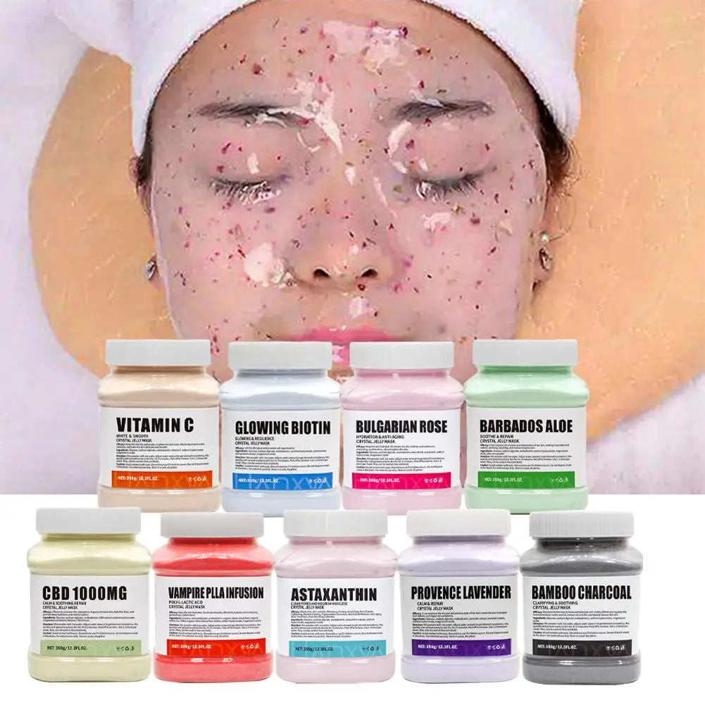 Professionelle Rosen-Hydro-Jelly-Maske – glättende, hydratisierende & nährende Peel-Off Gelmaske für das Gesicht