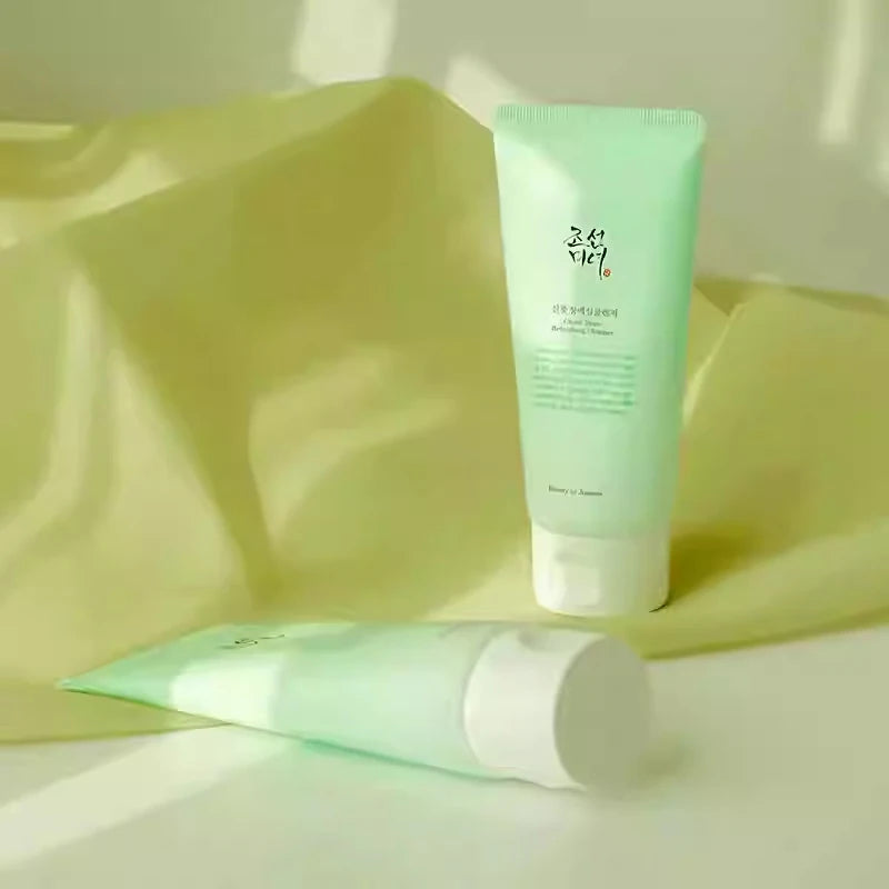 Fresh Green Plum Gesichtsreiniger – Reinigt die Haut gründlich, Frisches Grüner-Pflaumen-Gel für klare und reine Haut