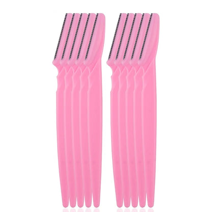 5/10/15 Stück Augenbrauenrasierer – Sichere Augenbrauen- und Gesichtshaarentfernung | Make-up Werkzeug Set für Frauen | Präzise Formung & Glatte Rasur