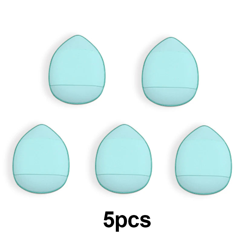 5/10 Stück Mini-Finger-Pads – kleine Air-Cushion-Puder-Schwämme für Foundation, Concealer, BB Cream, Kosmetik-Applikatoren, Make-up-Tools