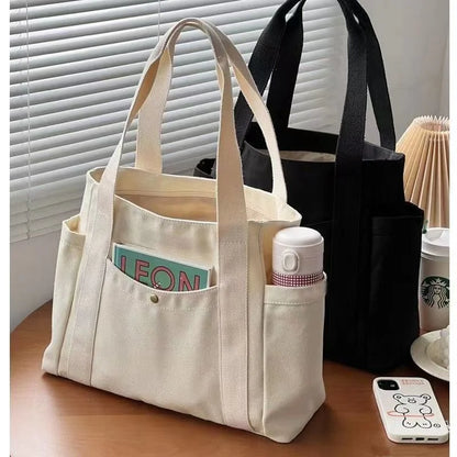 Große Canvas-Damenhandtasche