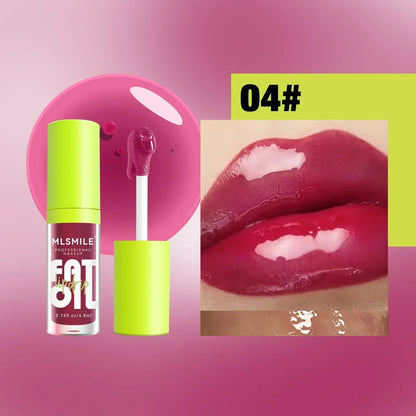 Klarer Crystal Jelly Lip Gloss – Feuchtigkeitsspendendes Lip Oil, Nicht-Klebrig, Glänzendes Sexy Finish | Koreanischer Trend Lip Glaze