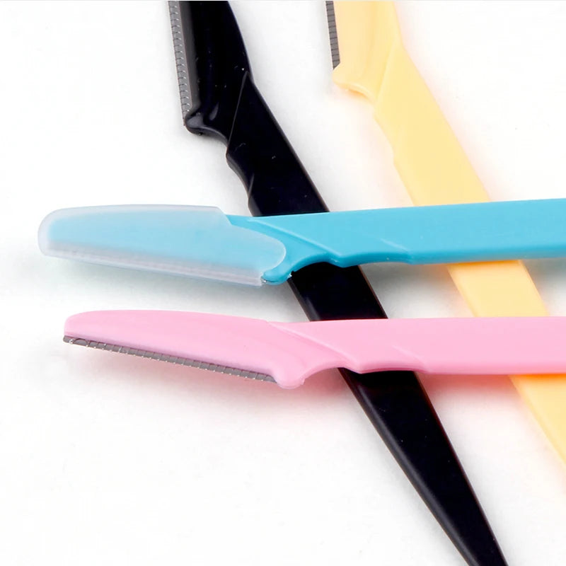 5/10/15 Stück Augenbrauenrasierer – Sichere Augenbrauen- und Gesichtshaarentfernung | Make-up Werkzeug Set für Frauen | Präzise Formung & Glatte Rasur