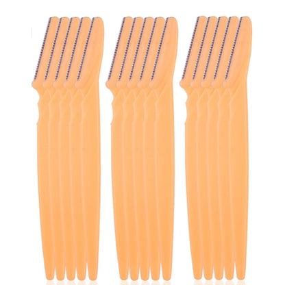 5/10/15 Stück Augenbrauenrasierer – Sichere Augenbrauen- und Gesichtshaarentfernung | Make-up Werkzeug Set für Frauen | Präzise Formung & Glatte Rasur