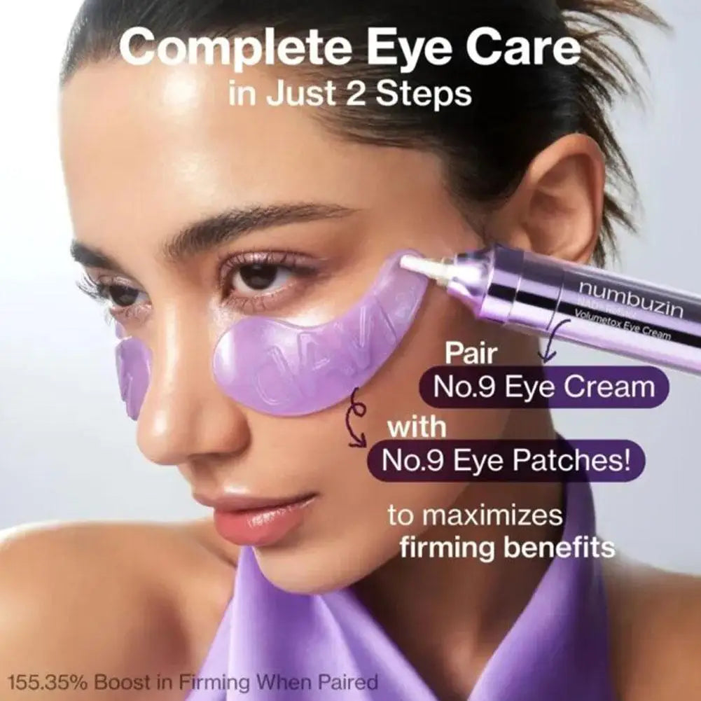 No. 9 Augencreme – Numbuzin NAD+ Retinol Volumetox Eye Cream mit 50 Peptiden. No. 9+ NAD+ Bio Lifting Essence – Originalmarke für professionelle Gesichtspflege.