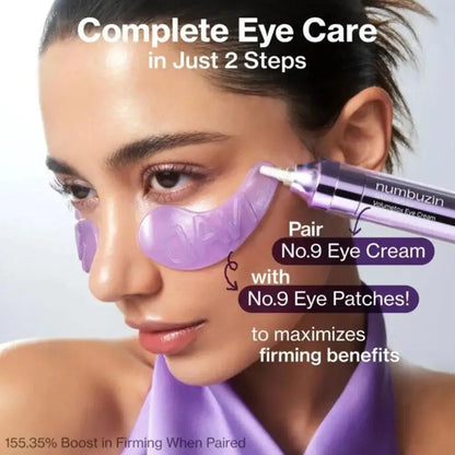 No. 9 Augencreme – Numbuzin NAD+ Retinol Volumetox Eye Cream mit 50 Peptiden. No. 9+ NAD+ Bio Lifting Essence – Originalmarke für professionelle Gesichtspflege.