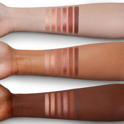 6-Farben Lidschattenpalette – Luxuriöse Matte & Zarte Schimmer-Finishes, Langanhaltende Farbe, Vielseitiges Augen-Make-up