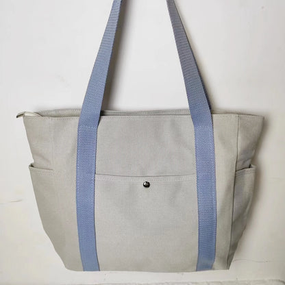 Große Canvas-Damenhandtasche