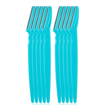 5/10/15 Stück Augenbrauenrasierer – Sichere Augenbrauen- und Gesichtshaarentfernung | Make-up Werkzeug Set für Frauen | Präzise Formung & Glatte Rasur