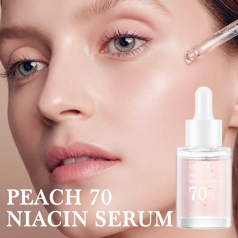 Niacinamid-Serum – Entfernt Dunkle Flecken, Reduziert Aknenarben & Hyperpigmentierung, Verfeinert Poren, Ebenmäßiger Hautton & Feuchtigkeitsspendende Gesichtspflege – Koreanische Skincare
