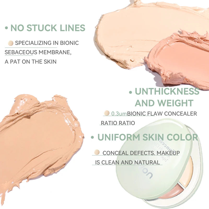3D Contour & Concealer Palette – Mattes Finish, Langanhaltend, Kaschiert Augenringe & Makel, Perfekt für Pickel & Hautunreinheiten