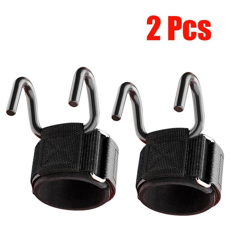 1/2 Stück Lifting Hook Handgelenkriemen – Griffunterstützung, Hartes Ziehen, Fitnesshandschuhe für Männer & Frauen, Gym & Krafttraining Ausrüstung