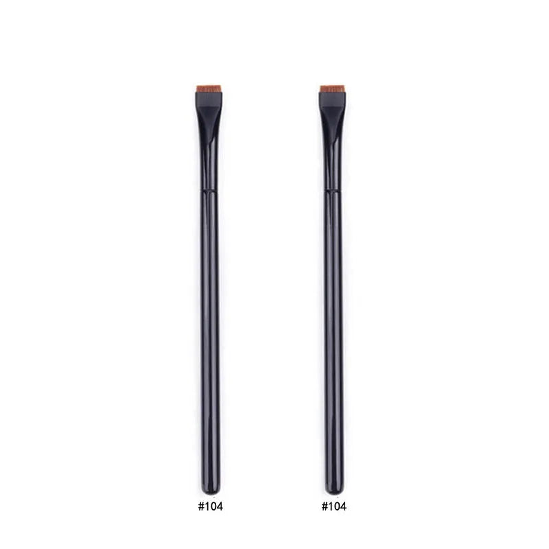 1/2/3 Stück Professioneller Augen-Make-up-Pinsel  Flacher Eyeliner-Pinsel | Augenbrauenpinsel | Lippen-Make-up-Pinsel | Augen-Patch-Make-up-Werkzeug