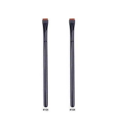 1/2/3 Stück Professioneller Augen-Make-up-Pinsel  Flacher Eyeliner-Pinsel | Augenbrauenpinsel | Lippen-Make-up-Pinsel | Augen-Patch-Make-up-Werkzeug