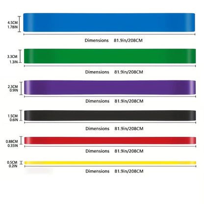 175–250 lbs Yoga Mehrzweck Fitness-Band – Verstärktes, Schwerlast Elastisches Widerstandsband, Stretching Band, Starker Kreis“