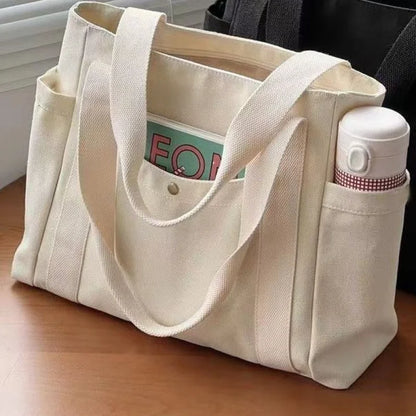 Große Canvas-Damenhandtasche
