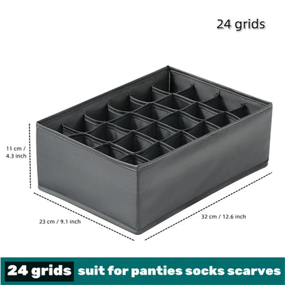 Schubladen-Organizer für Unterwäsche – Waschbare Aufbewahrungsbox für BHs, Socken & Leggings