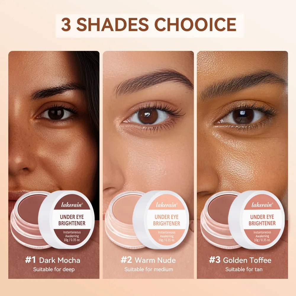 Hydrating Eye Brightening Concealer & Contour Cream – Hohe Deckkraft, Langanhaltend & Augen-Korrektur für Perfektes Make-up