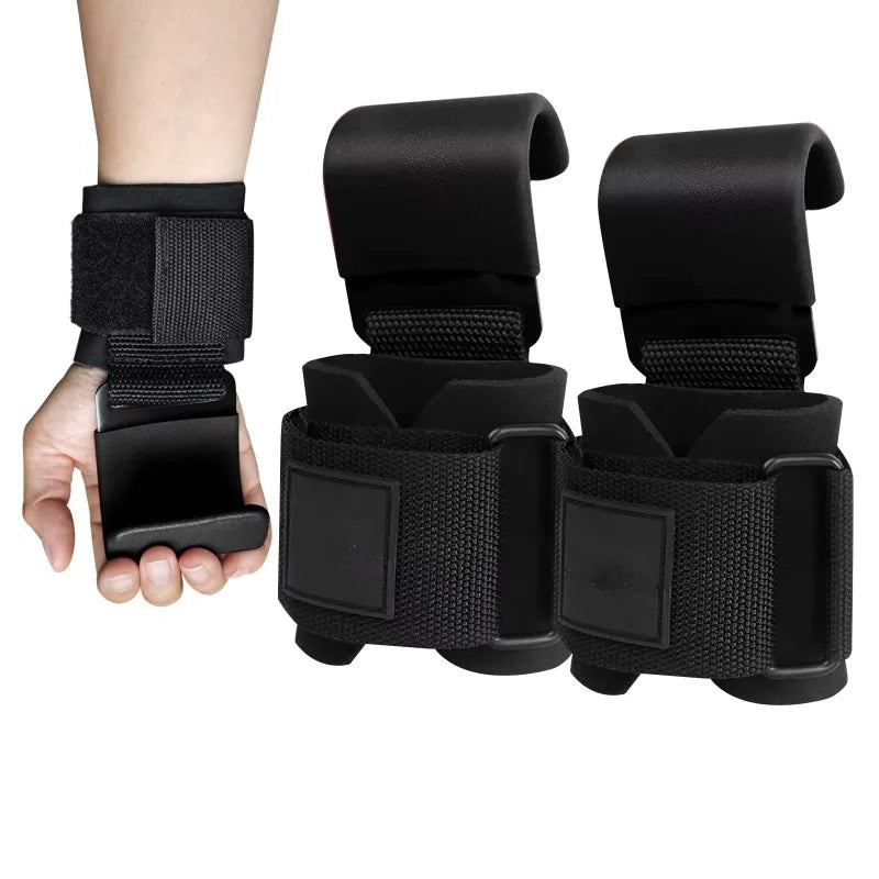 1/2 Stück Lifting Hook Handgelenkriemen – Griffunterstützung, Hartes Ziehen, Fitnesshandschuhe für Männer & Frauen, Gym & Krafttraining Ausrüstung