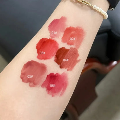 Transparentes Rotes Lip Gloss – Spiegelnder Jelly-Liquid Lippenstift, Hydratisierend & Feuchtigkeitsspendend, Langanhaltend, Lippenfarbe & Make-up