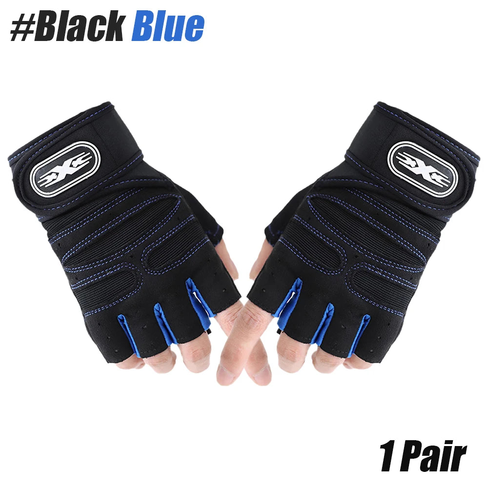 Workout Handschuhe – Rutschfeste Trainingshandschuhe (1 Paar), Überlegener Grip & Handflächenschutz für Gewichtheben, Fitness, Gym & Radfahren