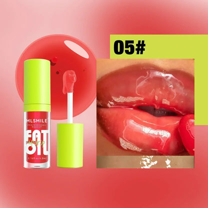 Klarer Crystal Jelly Lip Gloss – Feuchtigkeitsspendendes Lip Oil, Nicht-Klebrig, Glänzendes Sexy Finish | Koreanischer Trend Lip Glaze