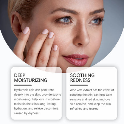 345 Relief Cream – Beruhigende Pflege gegen Rötungen, Lifting-Effekt, Aufhellend & Ausgleichender Hautton, Feuchtigkeitsspendende Glättungscreme 50 g