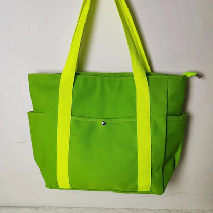 Große Canvas-Damenhandtasche