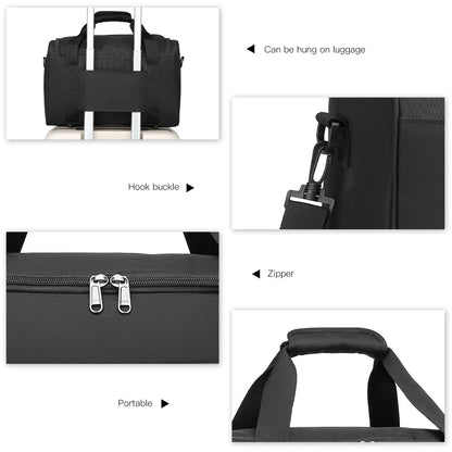 40x20x25 cm Handgepäcktasche für Ryanair – Reisetasche für Flugzeug, Weekender für Herren und Damen, maximale Größe