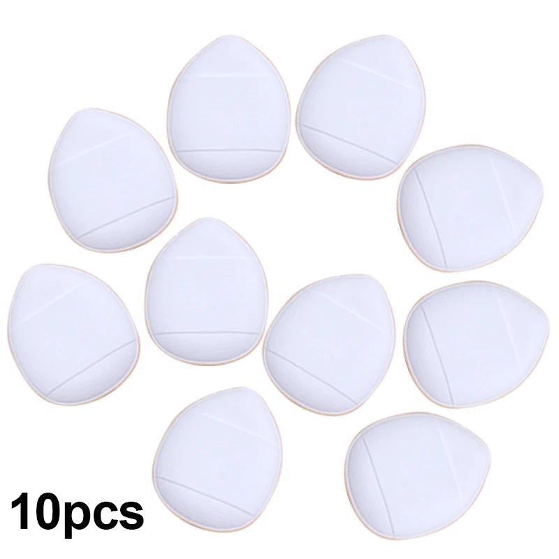 5/10 Stück Mini-Finger-Pads – kleine Air-Cushion-Puder-Schwämme für Foundation, Concealer, BB Cream, Kosmetik-Applikatoren, Make-up-Tools