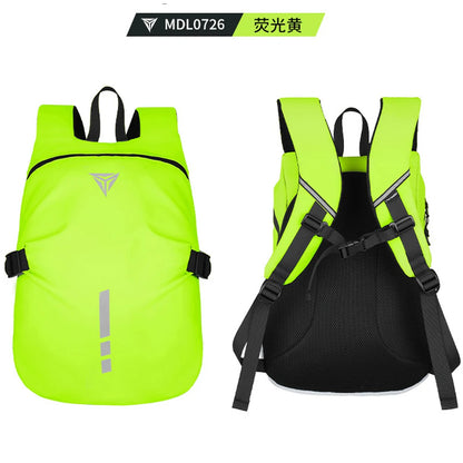 Motorrad-Helm-Rucksack – Große Kapazität, Helm-Aufbewahrungsrucksack, Wanderrucksack, Reflektierend und Wasserdicht