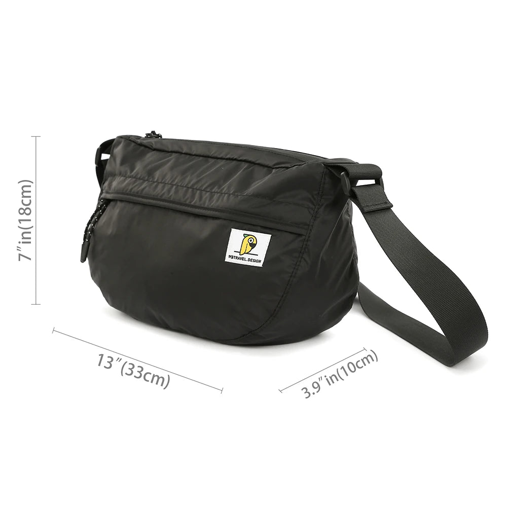Lässige Crossbody-Umhängetasche für Damen und Herren – Modische Sling-Messenger-Bag mit großem Fassungsvermögen für Reisen, Jungen und Mädchen