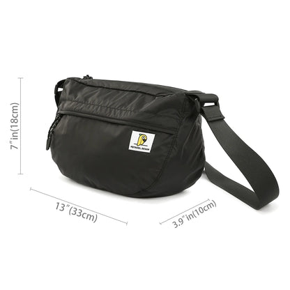 Lässige Crossbody-Umhängetasche für Damen und Herren – Modische Sling-Messenger-Bag mit großem Fassungsvermögen für Reisen, Jungen und Mädchen