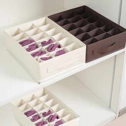 Schubladen-Organizer für Unterwäsche – Waschbare Aufbewahrungsbox für BHs, Socken & Leggings